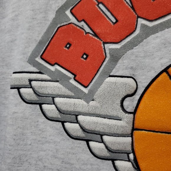 Vtg Buckeyes Airborne Division T-Shirt Gray Single Stitch 37th Infantry XL USA - Picture 7 of 11